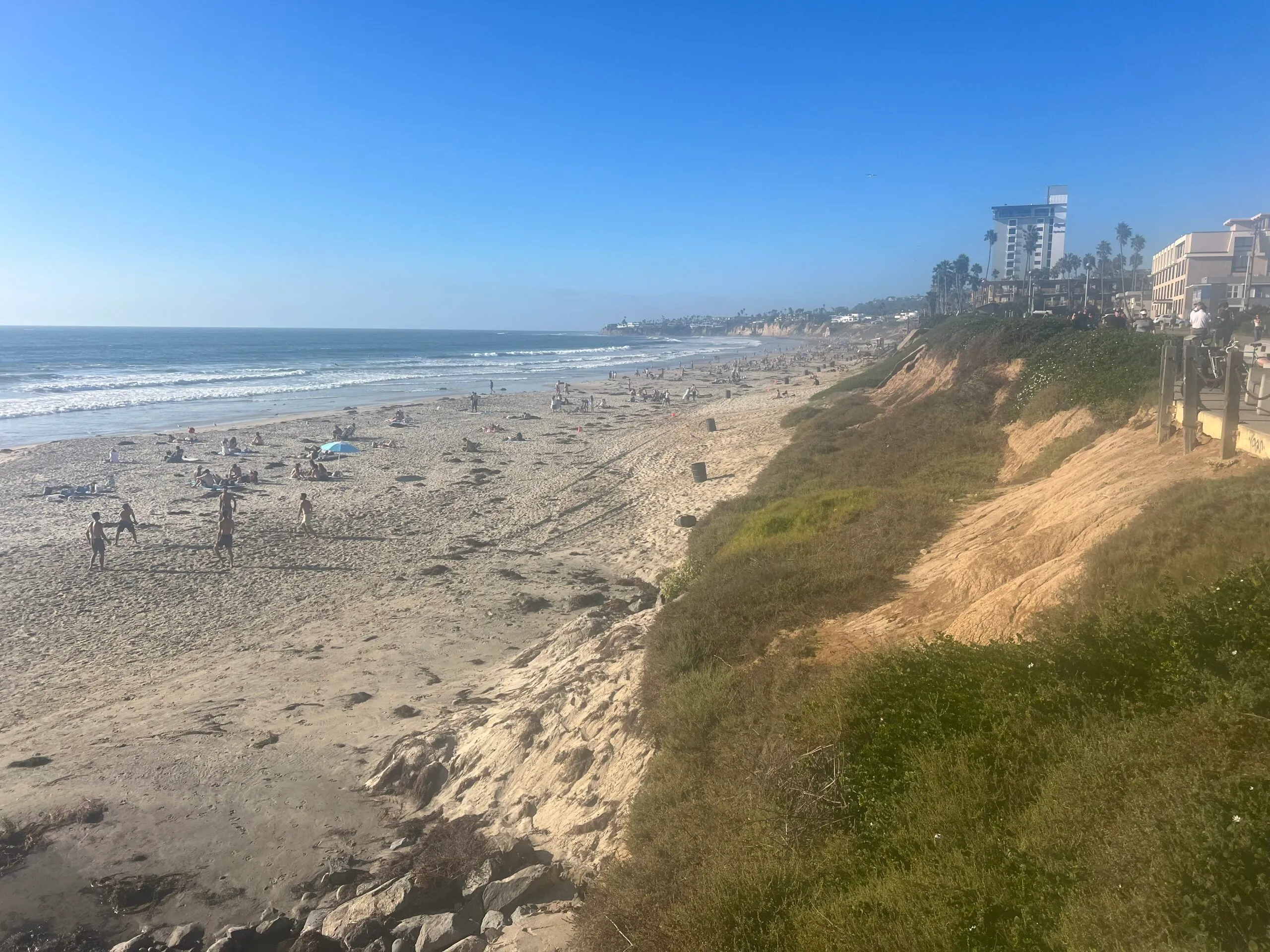 Pacific Beach view from cliffs
