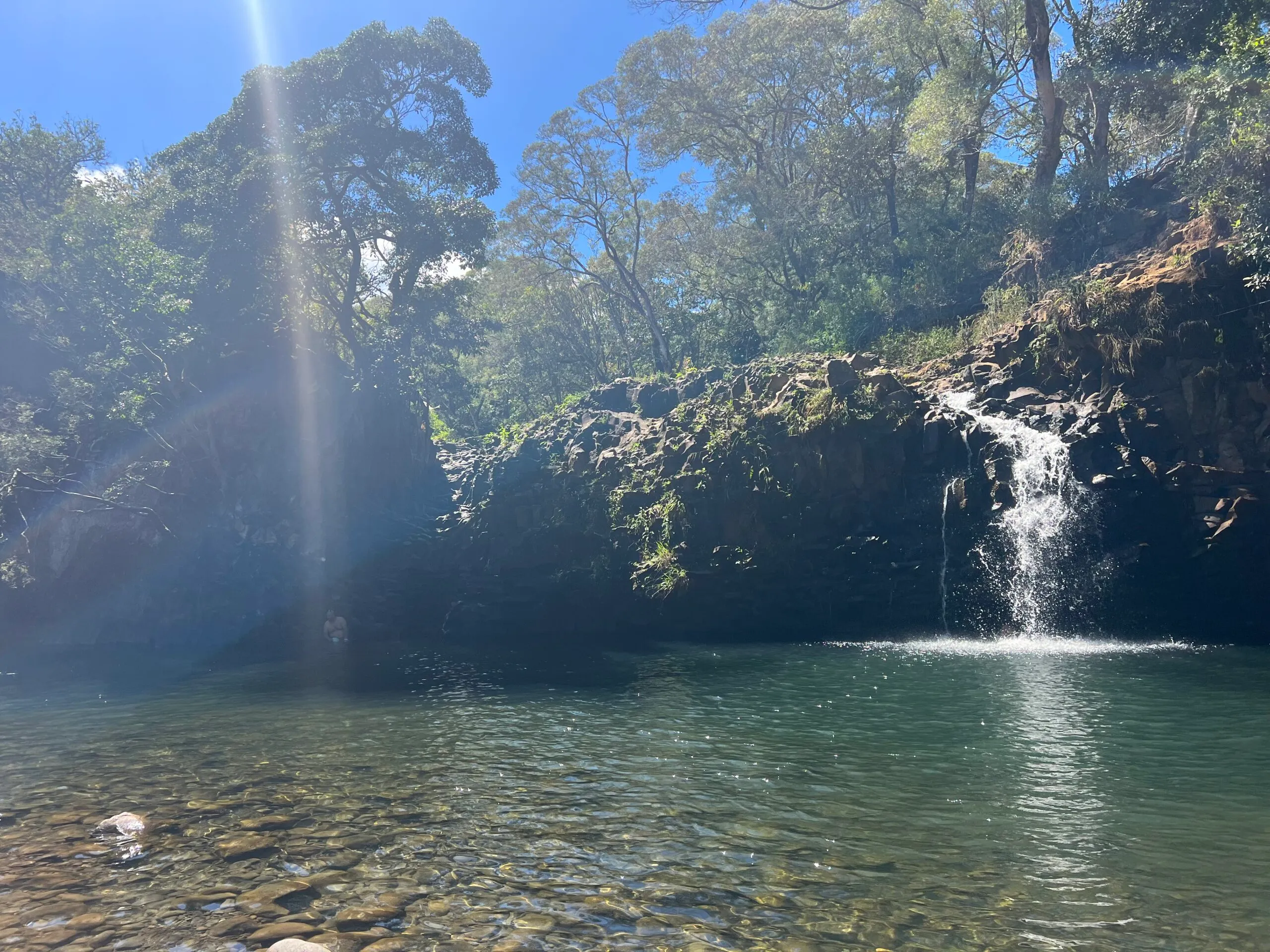 Twin Falls- stop along the road to Hana