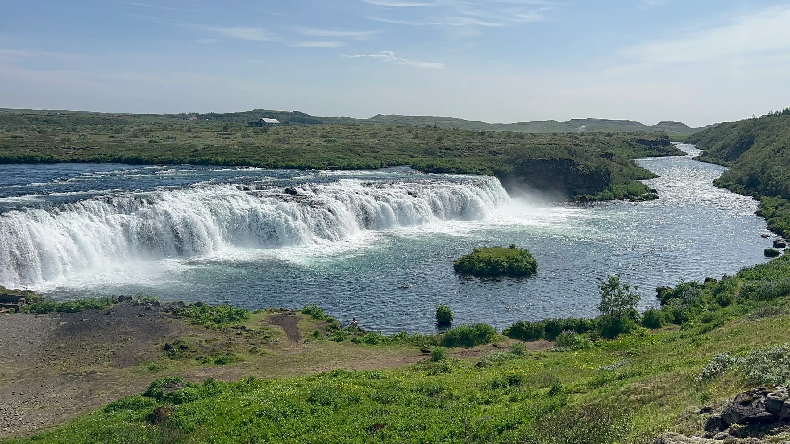 Faxafoss Waterfall, Iceland -Iceland Travel Tips 2024