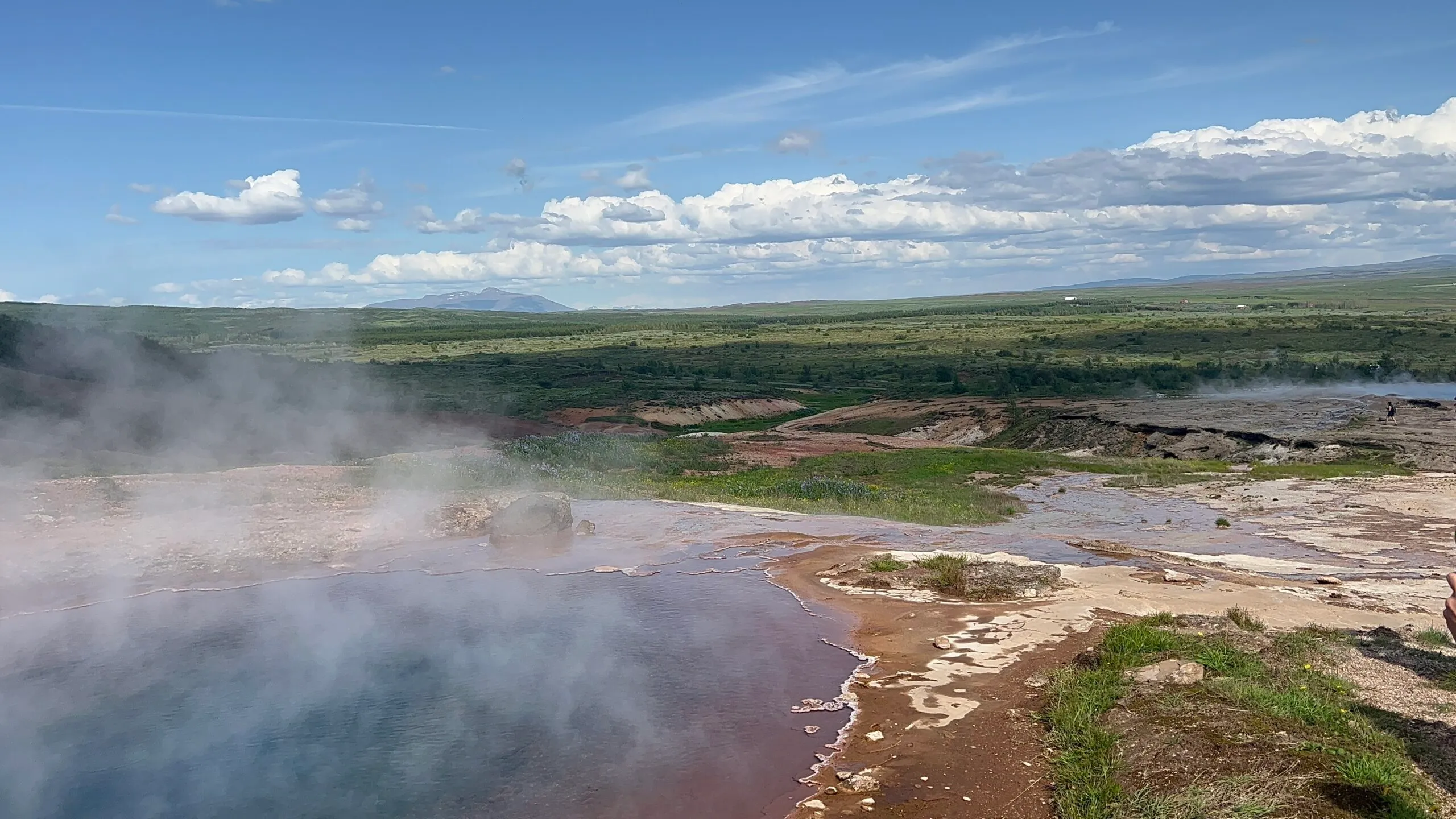 Day Two of 7-Day Iceland Itinerary - photo of geothermal area in Golden Circle