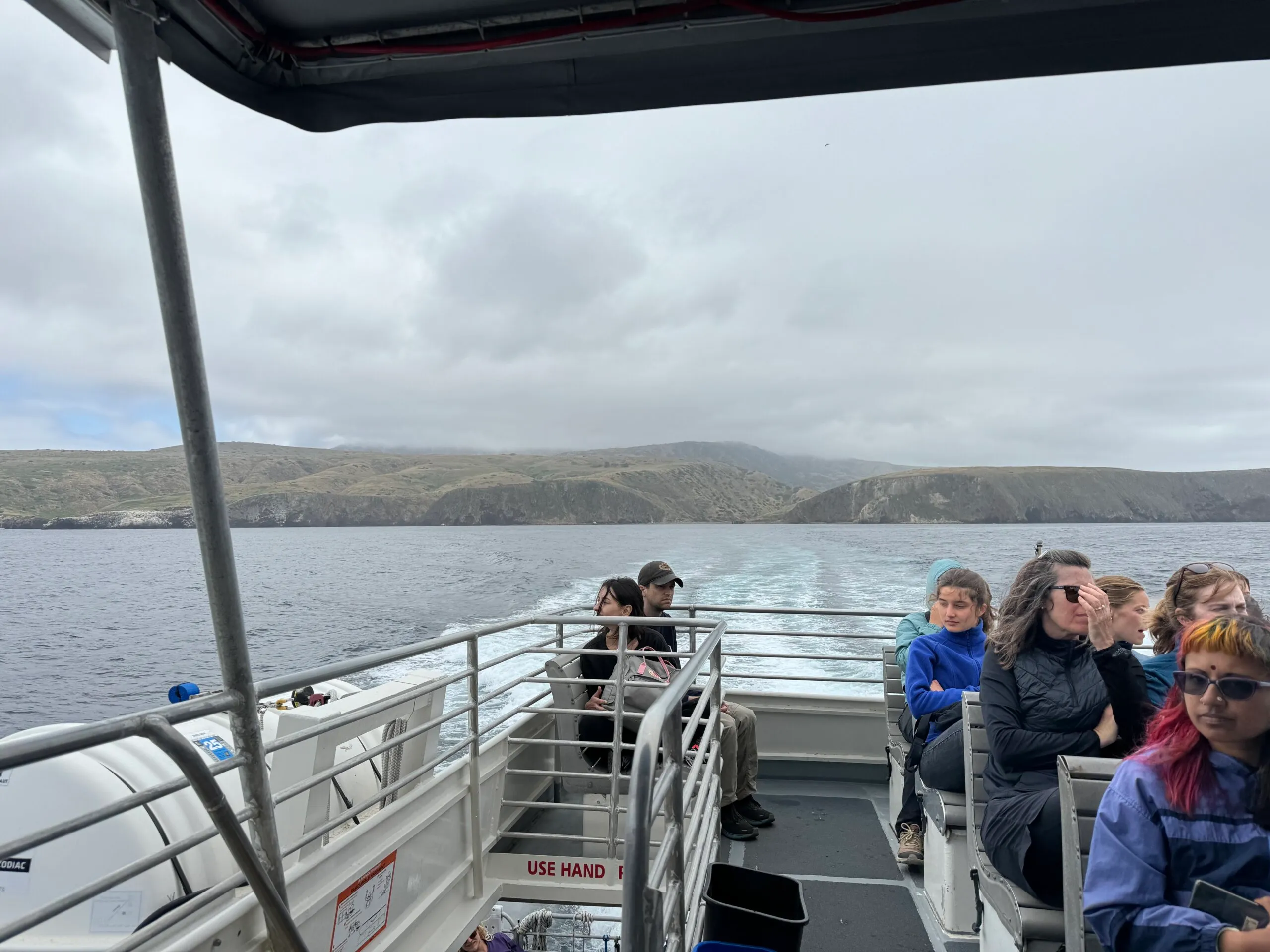 Ferry to Santa Cruz, Channel Islands