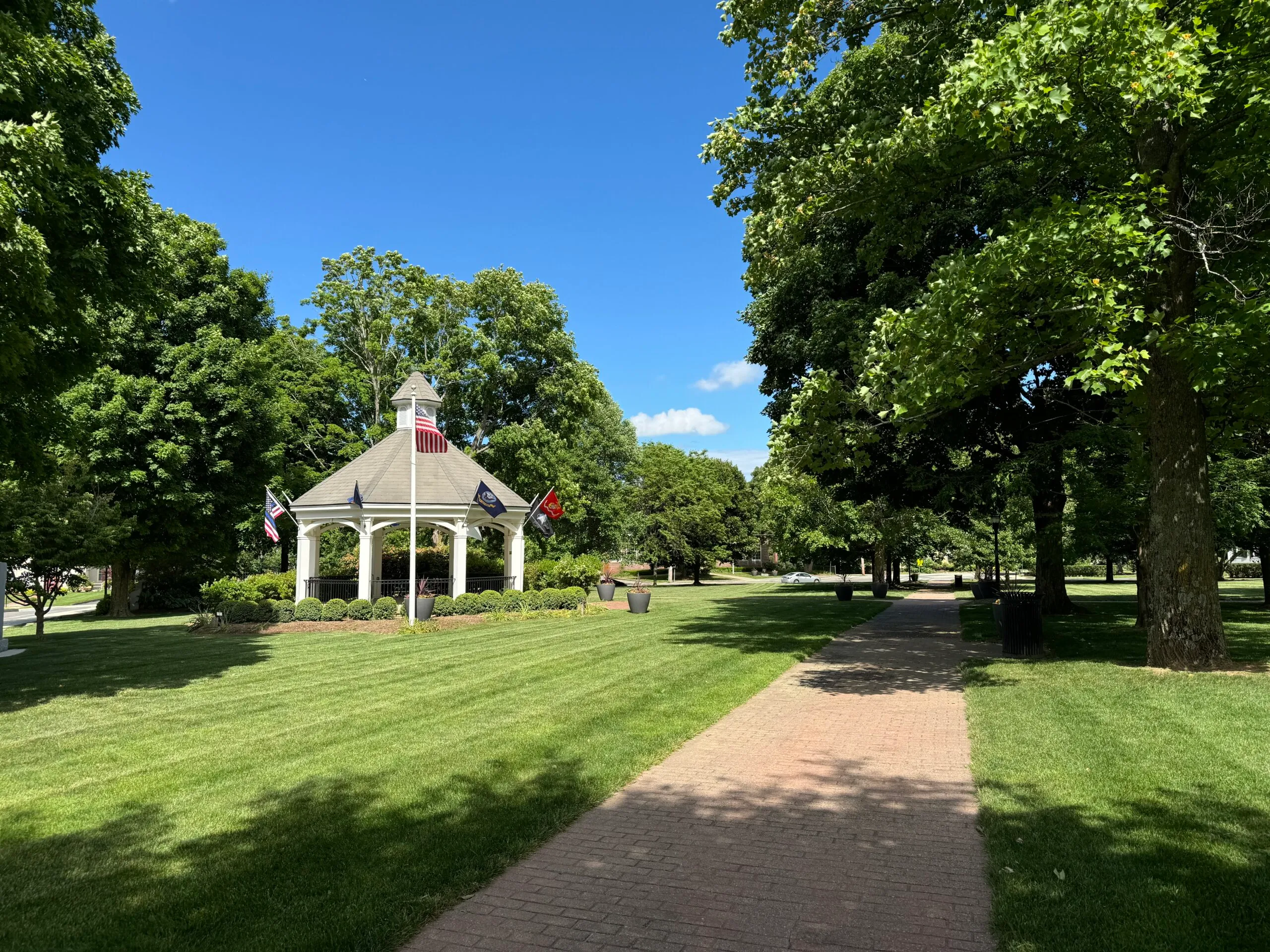 Green space at the Hopkinton Common