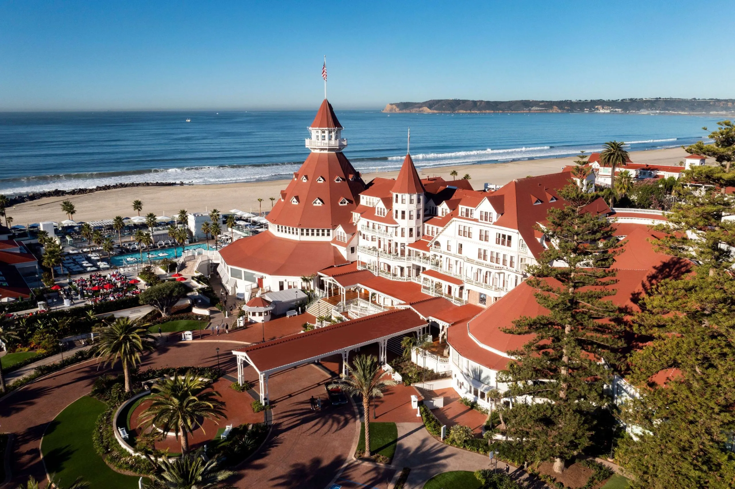 Hotel del Coronado, Curio Collection by Hilton; best hotel in San Diego for honeymoon