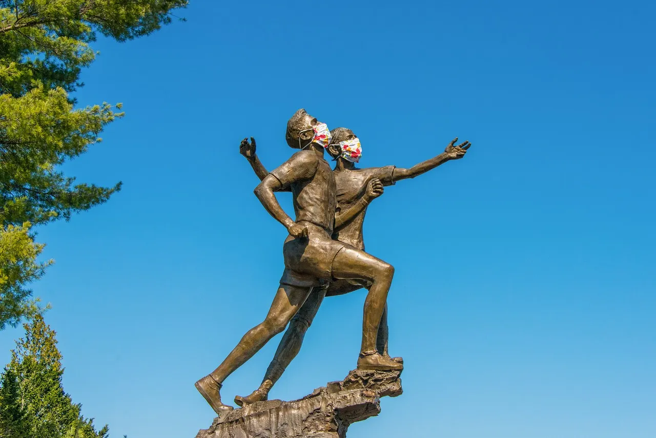 Spirit of the Marathon statue